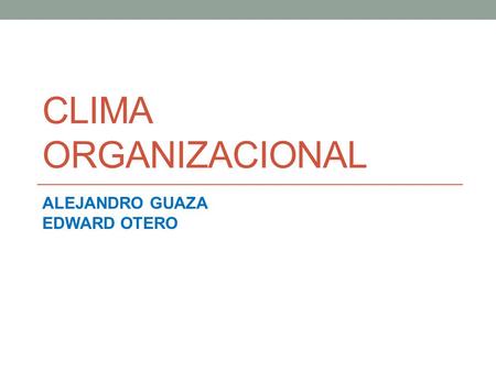 ALEJANDRO GUAZA EDWARD OTERO