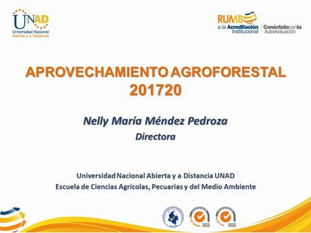 APROVECHAMIENTO AGROFORESTAL Nelly María Méndez Pedroza