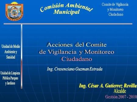 COMITÉ DE VIGILANCIA Y MONITOREO CIUDADANO DRP coordinará con CAM y la oficina de ONPE, para el proceso de selección (transparencia). DRP coordinará.