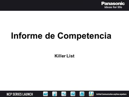 Informe de Competencia