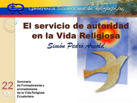 El servicio de autoridad en la Vida Religiosa
