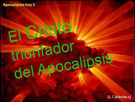 JL Caravias sj Apocalipsis hoy 2. Son despreciados, torturados y aniquilados El Emperador, “el único dios”, los aniquila por “ateos”, por no apoyar su.