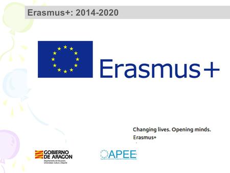 Erasmus+: 2014-2020 1.