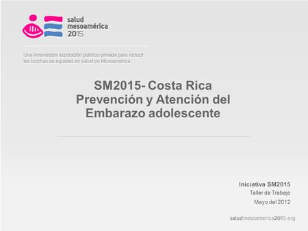 Prevención y Atención del Embarazo adolescente