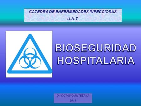CATEDRA DE ENFERMEDADES INFECCIOSAS