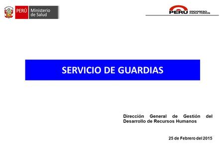 Dirección General de Gestión del Desarrollo de Recursos Humanos
