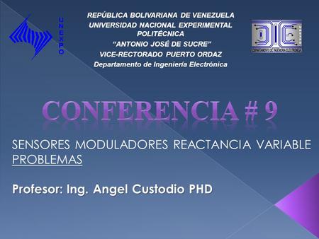 REPÚBLICA BOLIVARIANA DE VENEZUELA UNIVERSIDAD NACIONAL EXPERIMENTAL POLITÉCNICA “ANTONIO JOSÉ DE SUCRE” VICE-RECTORADO PUERTO ORDAZ Departamento de Ingeniería.
