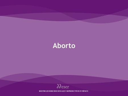 Aborto Aborto.