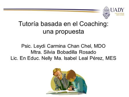 Tutoría basada en el Coaching: una propuesta