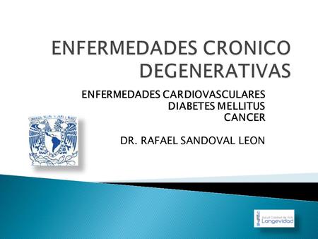 ENFERMEDADES CRONICO DEGENERATIVAS