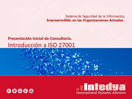 Introducción a ISO Presentación Inicial de Consultoría.