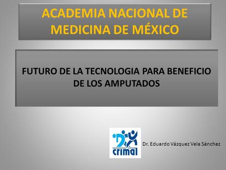 ACADEMIA NACIONAL DE MEDICINA DE MÉXICO