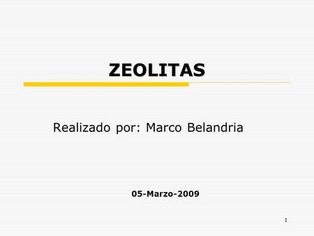 Realizado por: Marco Belandria