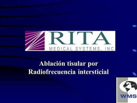 Ablación tisular por Radiofrecuencia intersticial