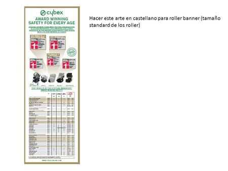 Hacer este arte en castellano para roller banner (tamaño standard de los roller)
