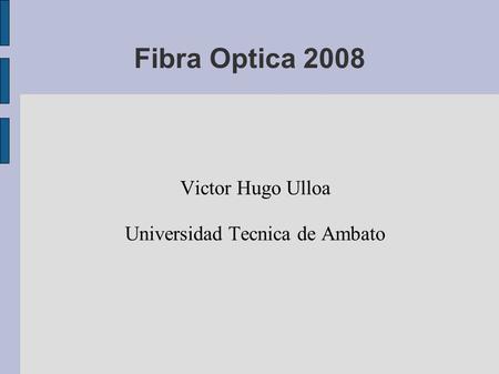 Victor Hugo Ulloa Universidad Tecnica de Ambato