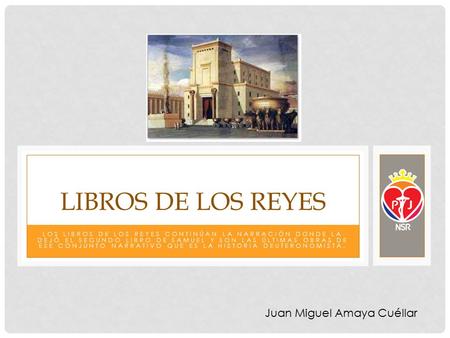 Libros de los reyes Juan Miguel Amaya Cuéllar