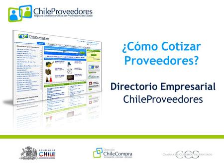 Directorio Empresarial ChileProveedores ¿Cómo Cotizar Proveedores?