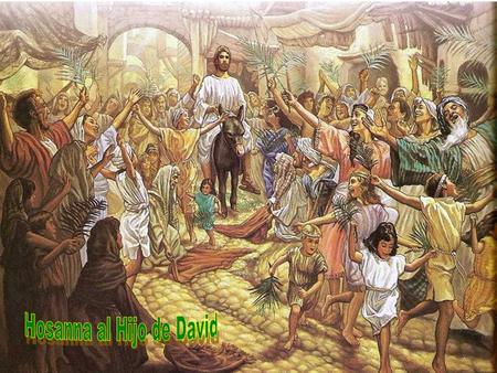 Con el Domingo de Ramos comenzamos la Semana Santa. Estamos invitados a contemplar el gran amor de Dios, que bajó a nuestro encuentro, participó de.