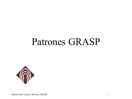 Patrones GRASP.