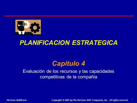 PLANIFICACION ESTRATEGICA