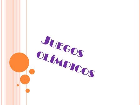 J UEGOS OLÍMPICOS. Los XXX JUEGOS OLIMPICOS fue un evento deportivo que se llevó a cabo desde el 27 de julio hasta el 12 de agosto de 2012 en la ciudad.