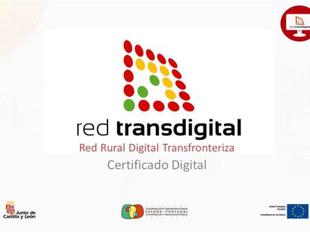 Red Rural Digital Transfronteriza Certificado Digital.