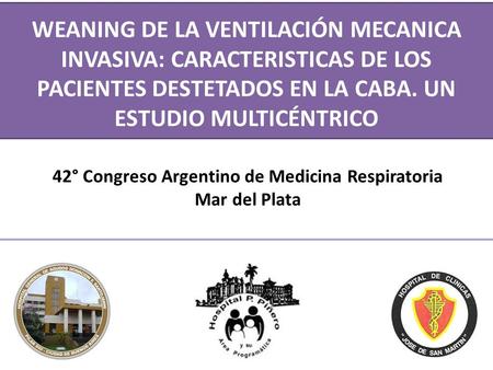42° Congreso Argentino de Medicina Respiratoria