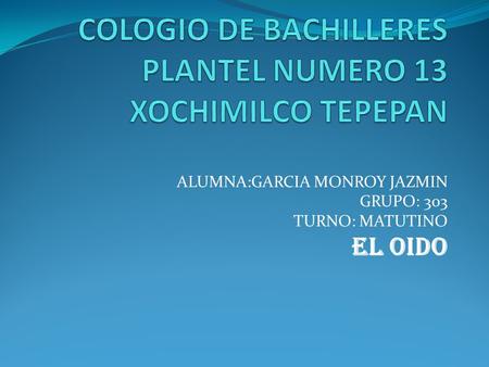 COLOGIO DE BACHILLERES PLANTEL NUMERO 13 XOCHIMILCO TEPEPAN