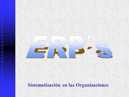Sistematización en las Organizaciones