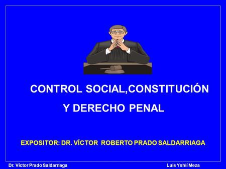CONTROL SOCIAL,CONSTITUCIÓN Y DERECHO PENAL