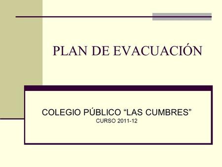 COLEGIO PÚBLICO “LAS CUMBRES” CURSO