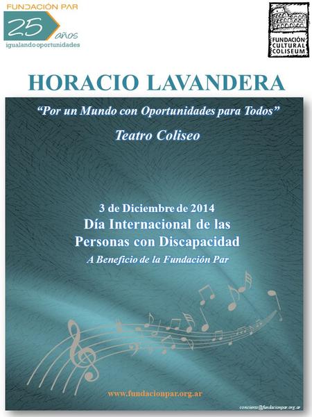 HORACIO LAVANDERA
