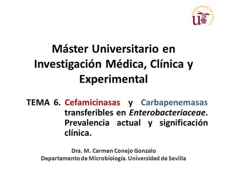 Máster Universitario en Investigación Médica, Clínica y Experimental