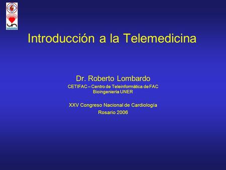 Introducción a la Telemedicina
