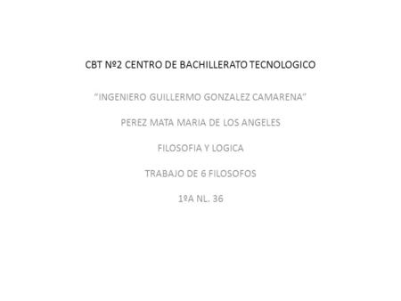 CBT Nº2 CENTRO DE BACHILLERATO TECNOLOGICO