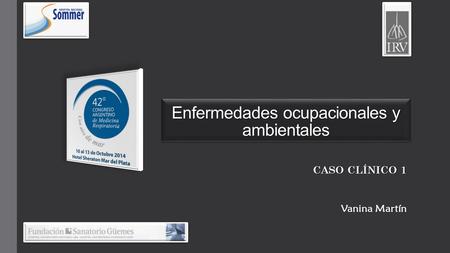 Enfermedades ocupacionales y ambientales