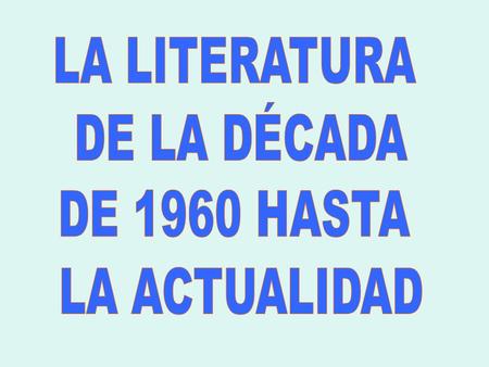 Primeras criticas a la literatura realista social  Pobreza estilo.  Esquematismo temático.  Sociedad víctima de la represión.  Ánimo político exacerbado.