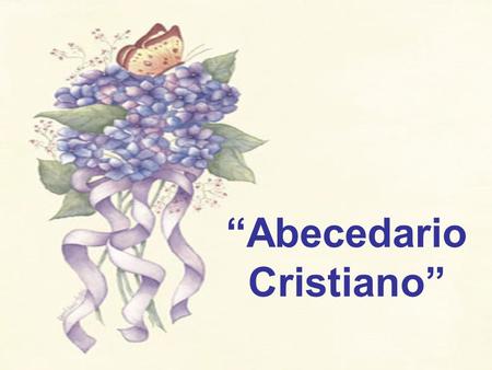 “AbecedarioCristiano”