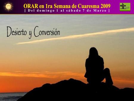 El desierto que nos presenta el evangelista, es tiempo y lugar de contrastes. En el desierto vive Jesús cuarenta días y vive rodeado de animales salvajes.