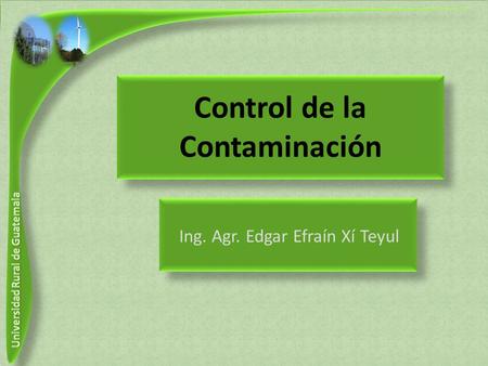 Control de la Contaminación