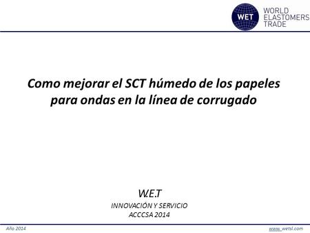 para ondas en la línea de corrugado
