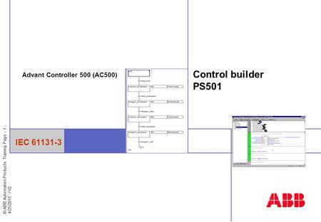 Advant Controller 500 (AC500)