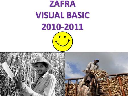 ZAFRA VISUAL BASIC 2010-2011.