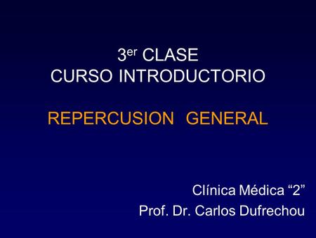 3er CLASE CURSO INTRODUCTORIO REPERCUSION GENERAL