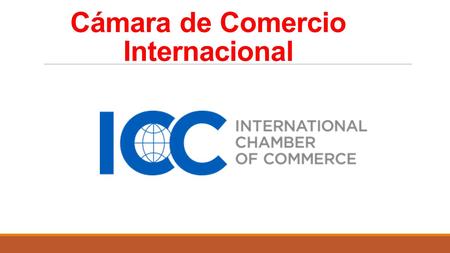 Cámara de Comercio Internacional