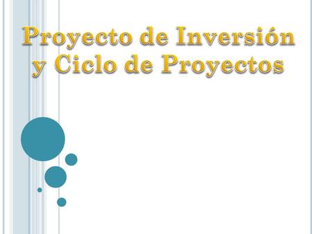 C ONCEPTOS SOBRE EL P ROYECTO Un proyecto es la búsqueda de una solución inteligente al planteamiento de un problema tendente a resolver, entre muchas,