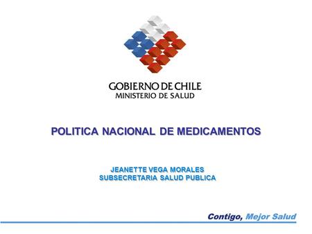 POLITICA NACIONAL DE MEDICAMENTOS