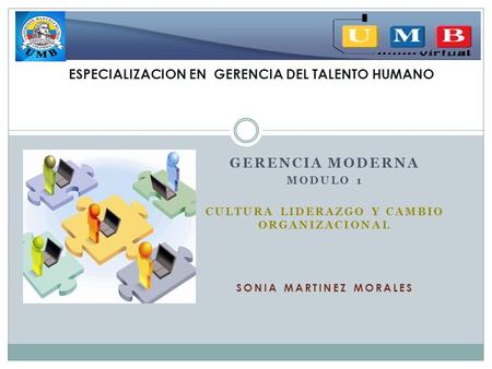 ESPECIALIZACION EN GERENCIA DEL TALENTO HUMANO