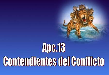 Contendientes del Conflicto